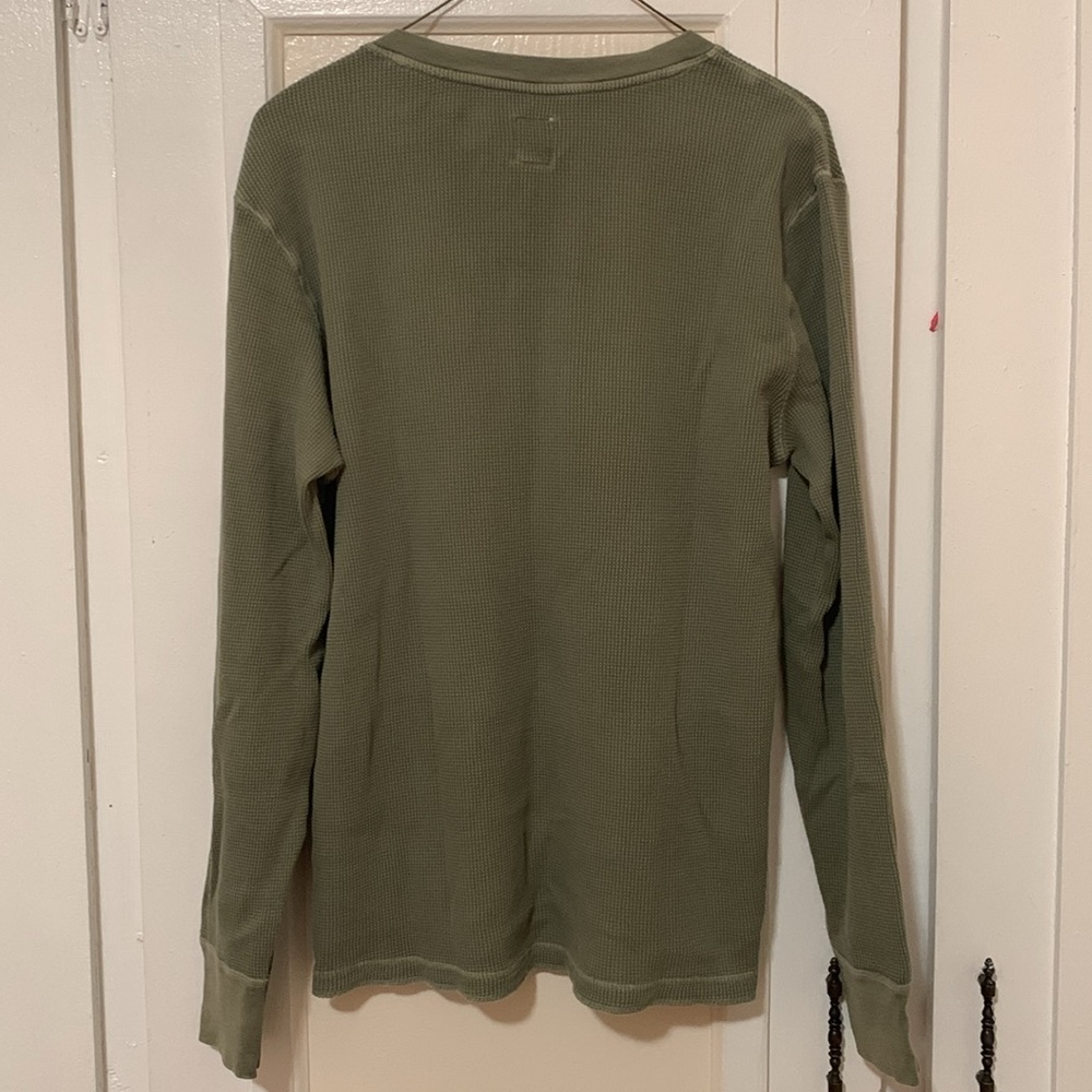 Gap Waffle Knit Henley - Picture 2 of 4